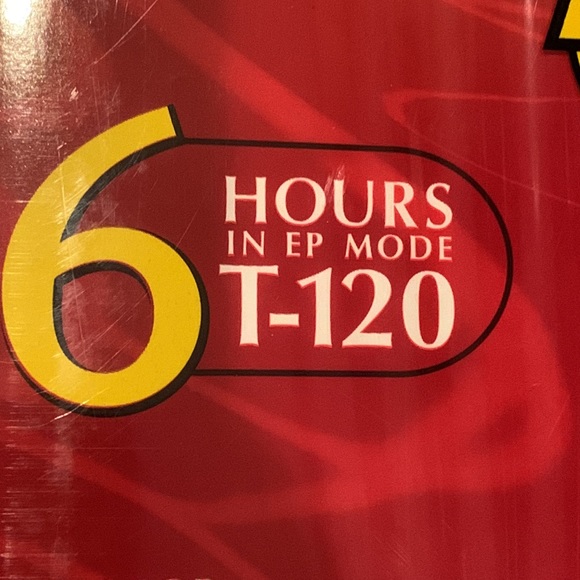 MAXWELL High Grade T-120 VHS blank cassette tape 246m set of 8 NEW - Picture 2 of 8